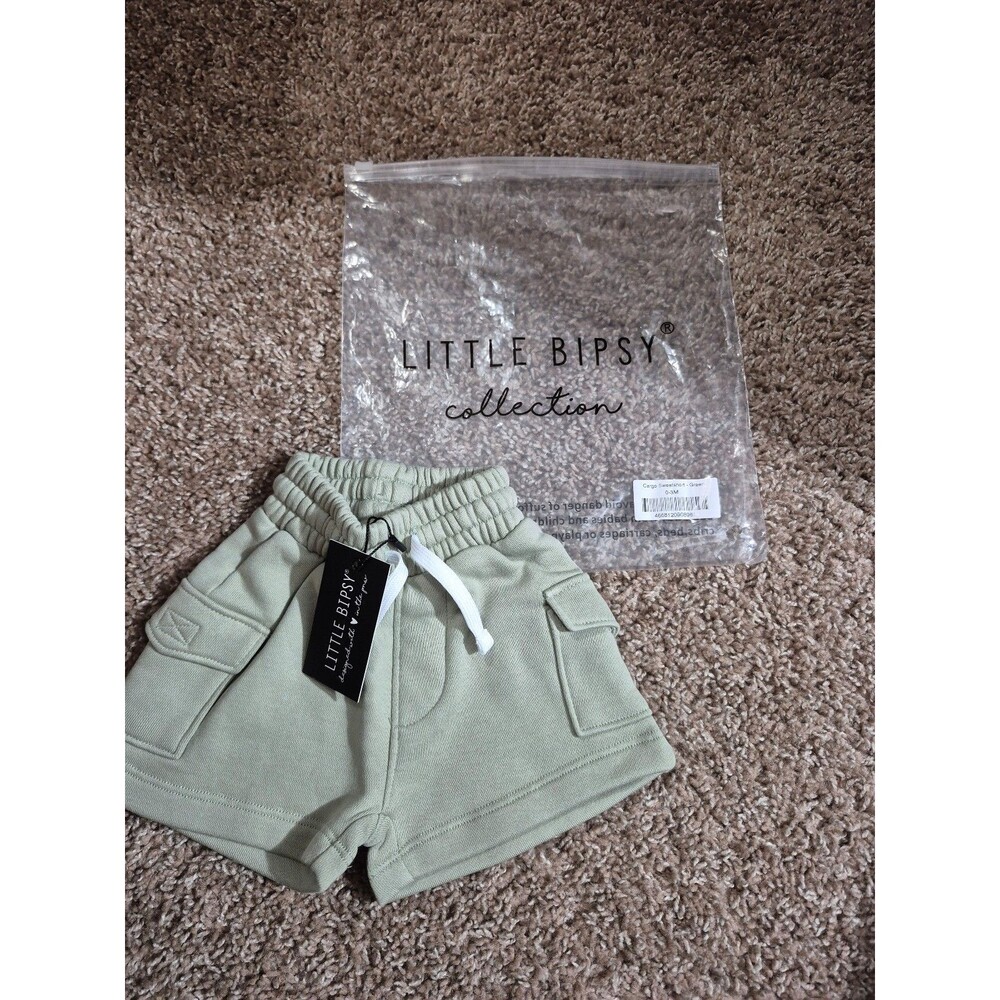 Little bipsy shorts size 0-3 months nwt